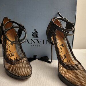 Lanvin Paris - Escarpin Sangle Pump with Ankle Strap